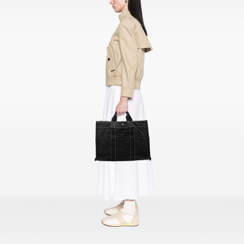 Pre-Loved Hermes Canvas Fourre Tout MM - Picture 6 of 6